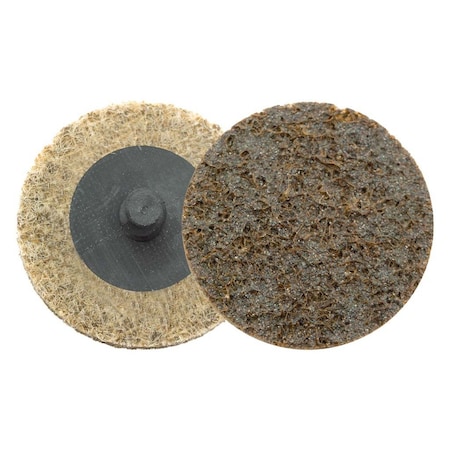 Continental Abrasives 3" Quick Change Style Surface Conditioning Disc Coarse (Tan) Q-SC3C
